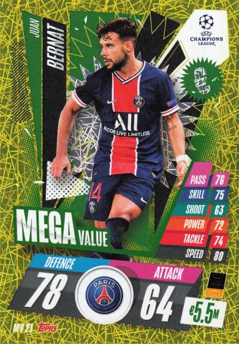2020 topps match attax ucl - 2020-21,